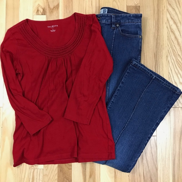 Gap Factory Vintage No Back Pocket Flare Jeans - Picture 5 of 5